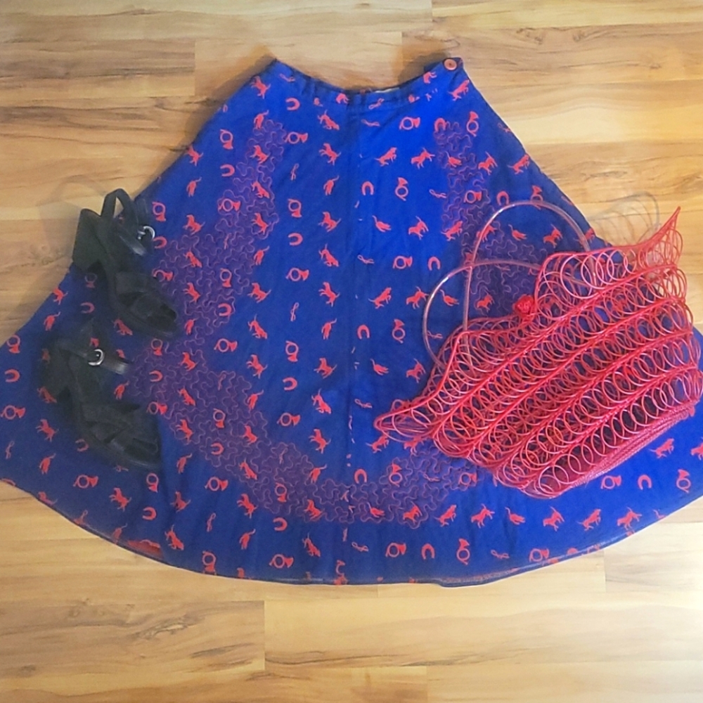 Vintage 50s Circle Skirt by DeDe Johnson S